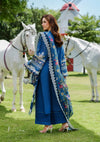 beautiful EMBROIDERED COTTON NET DUPATTA from elaf LUXURY LAWN 2025 VOL 2